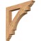 Ekena Millwork Merced Traditional Smooth Bracket, Western Red Cedar, 3 1/2"W x 28"D x 28"H BKT04X28X28MRC01SWR - alternate 1